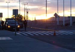 Sonnenuntergang in Calama