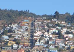 Häuser in Valparaiso